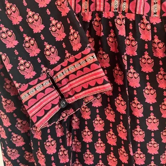 Biba Black and Pink Embellished Sundress - Picture 3 of 8